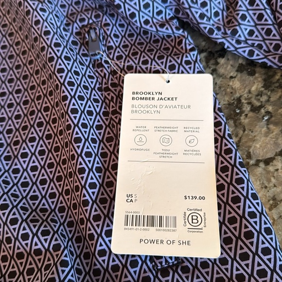 Athleta brooklyn bomber jacket NWT S - Picture 11 of 13